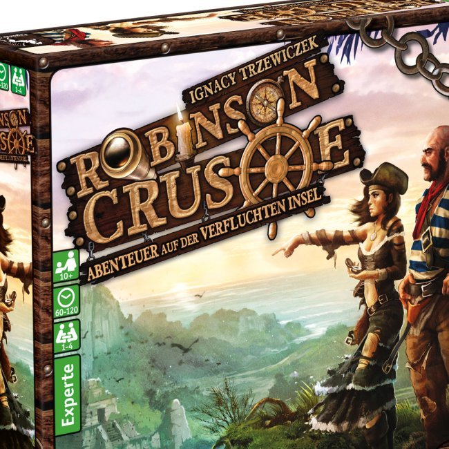 Kooperative Spiele Robinson Crusoe